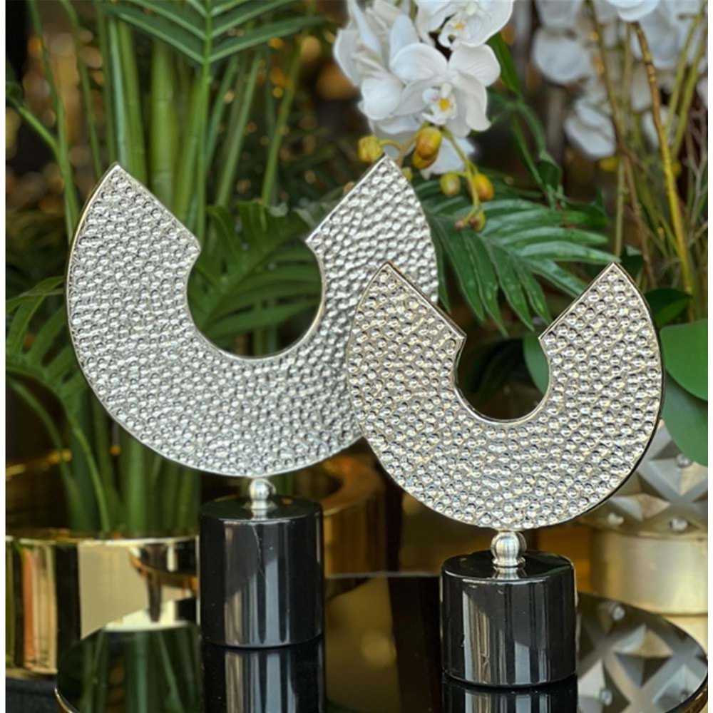 2 Li Yarım Ay Petek Gümüş