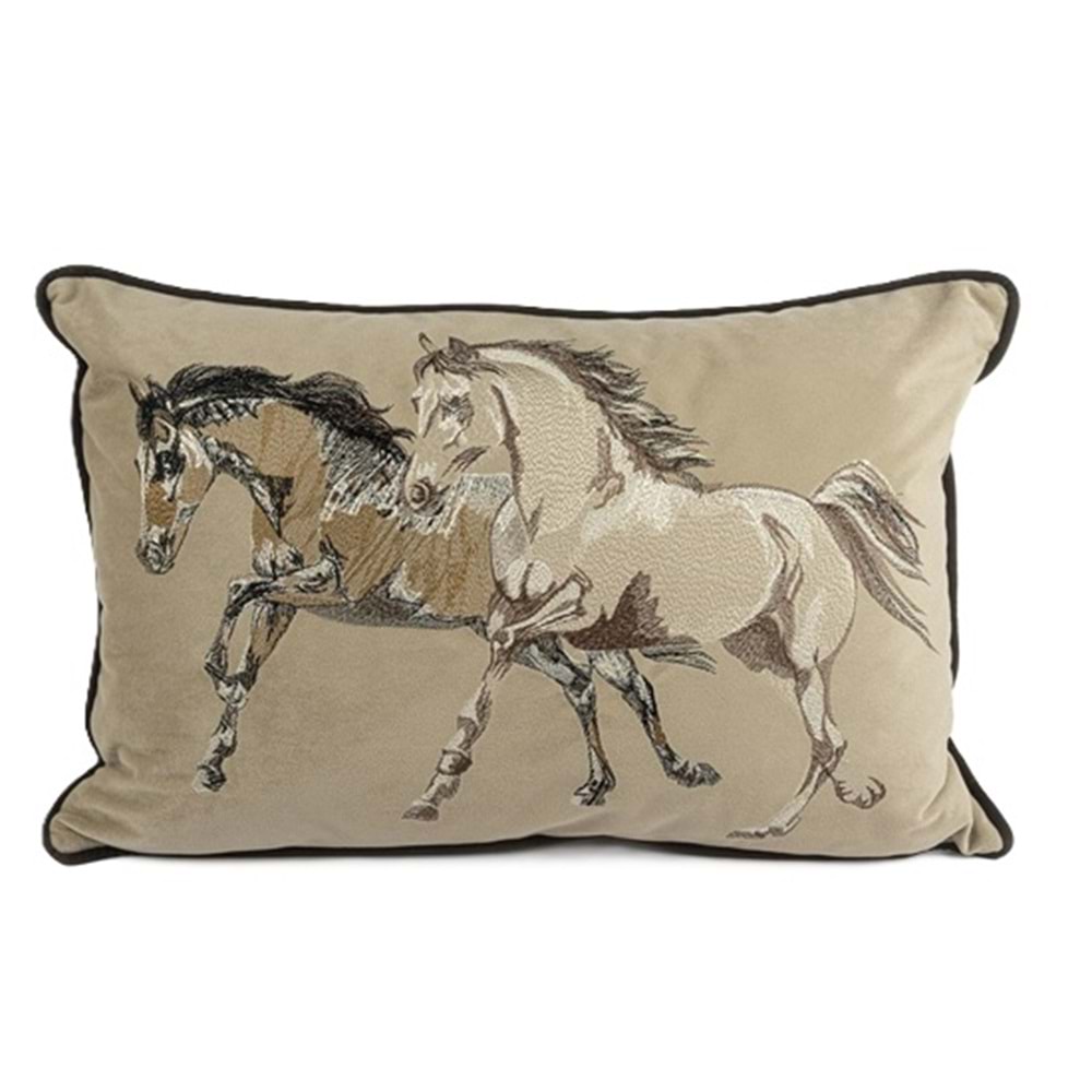 Pegasus 40x60 At Nakışlı Kırlent