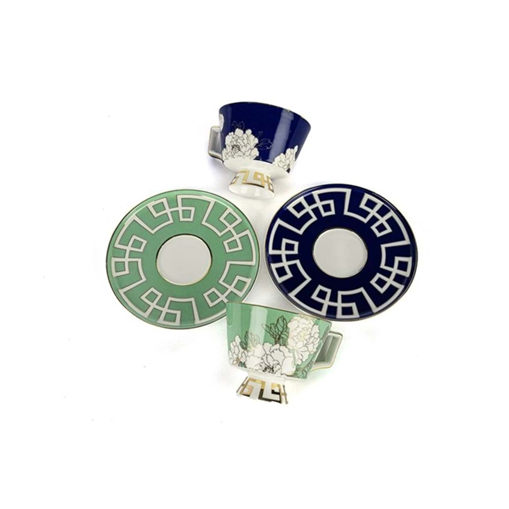 Peonia 6lı Kahve Fincanı Seti 90cc