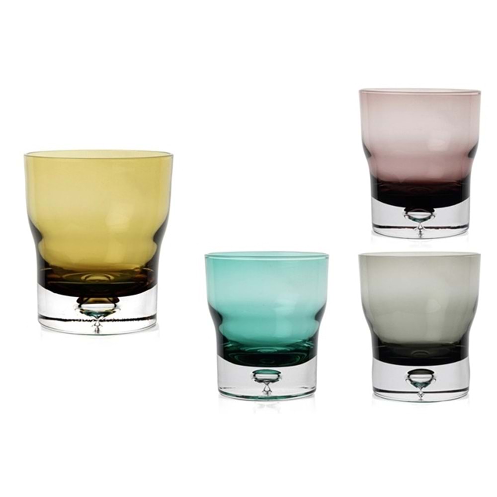 Asorti 4Renk Meşrubat Bardağı