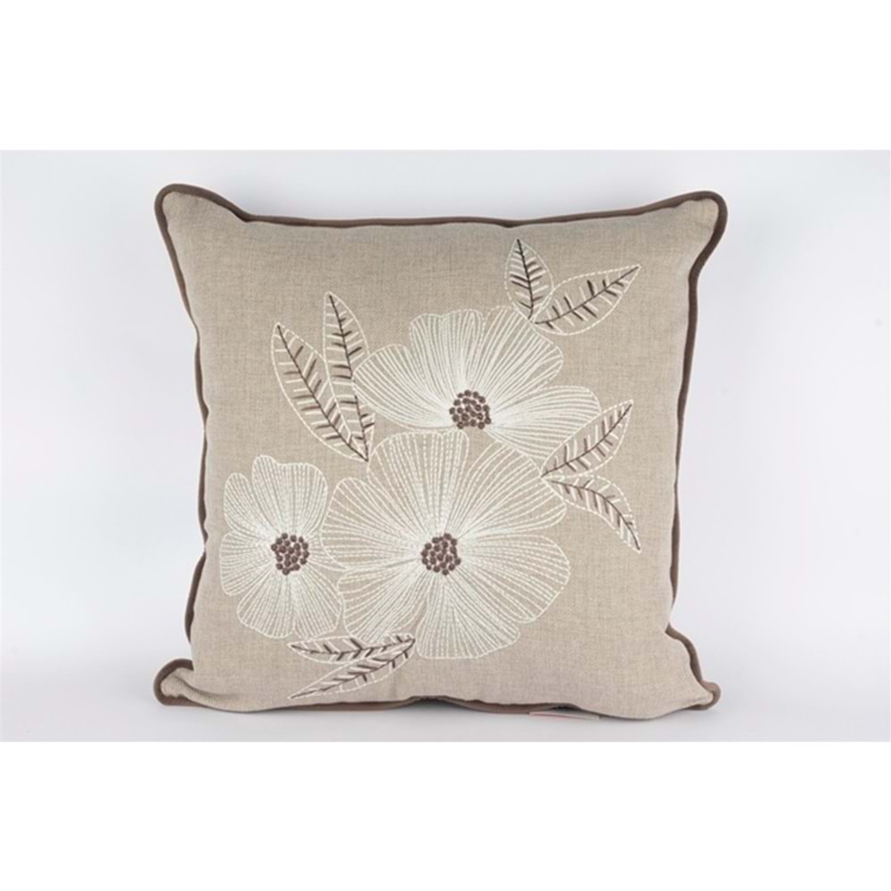 Layla çiçekli 50x50 Kırlent