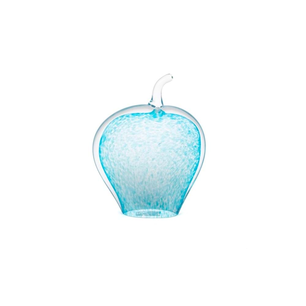 MAVİ IŞILTILI CAM DEK ELMA
