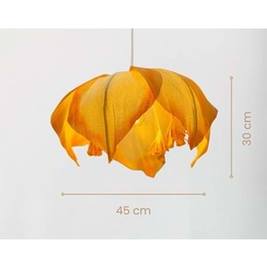 Tevva İtalyan Krapon Kağıt Sarkıt Avize