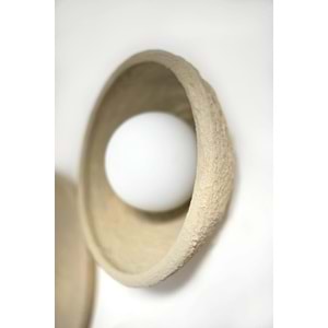 Duvar Apliği Bej 38 cm
