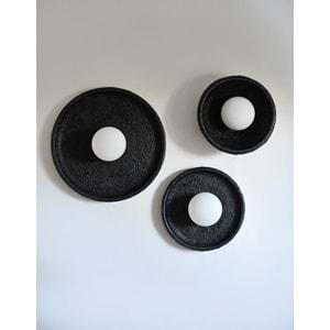 Duvar Apliği Siyah 50 cm