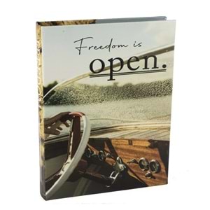 Freedom Kitap Kutu Dekor 29x22x4 cm