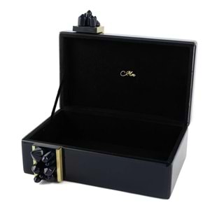 Polky Lacivert Cam Kutu 26x20x15 cm