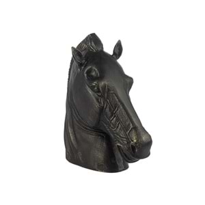 SİYAH AT BÜST 36x16x37 CM