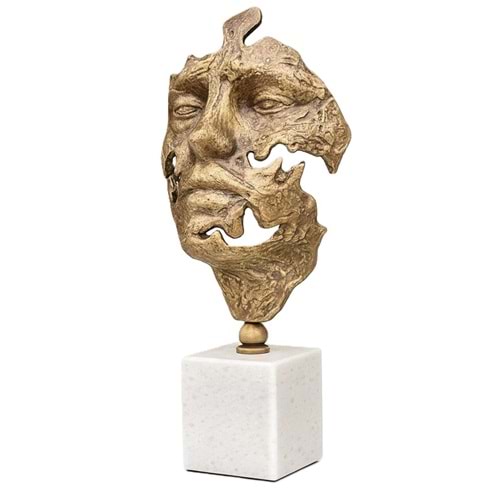 Yüz Heykel Mask Eskitme