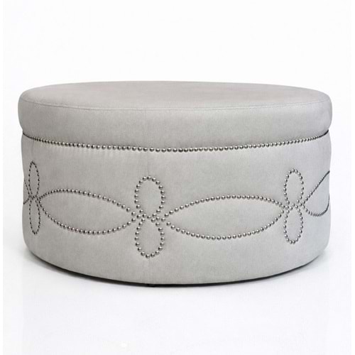 Zımbalı Davul Puf Ø 90 cm H 45 cm