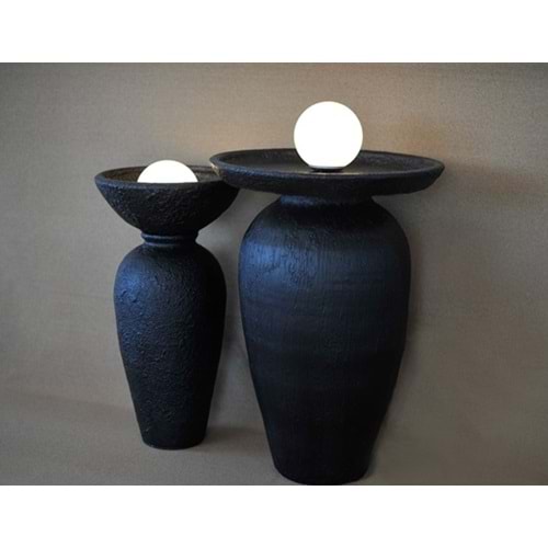 Siyah Küp Lamba 80 cm