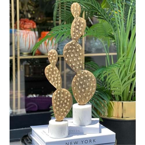 2 Li Kaktüs Eskitme Döküm