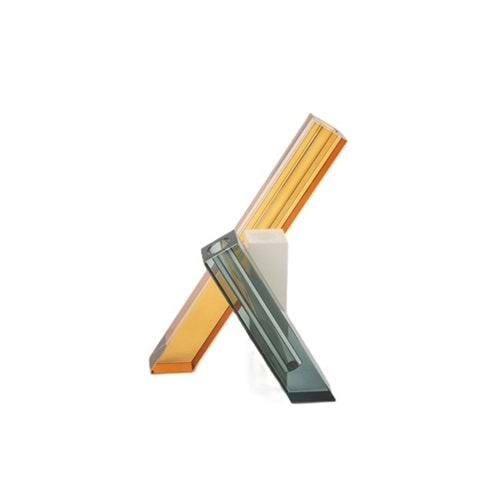 Kristal 3renk Vazo 16x25cm