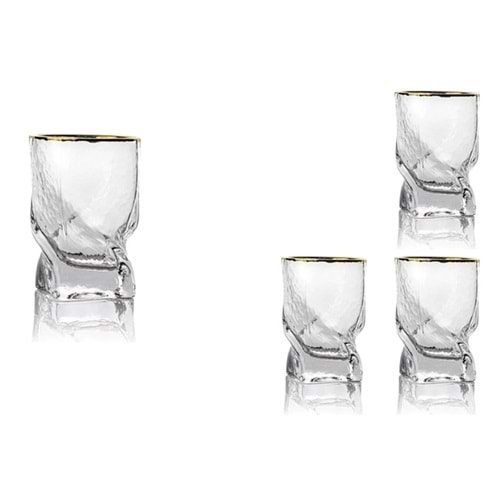 Twist Gold 4lü Meşrubat Bardağı 280ml