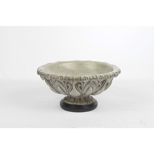 Gri ayaklı Dek Kase 28x15