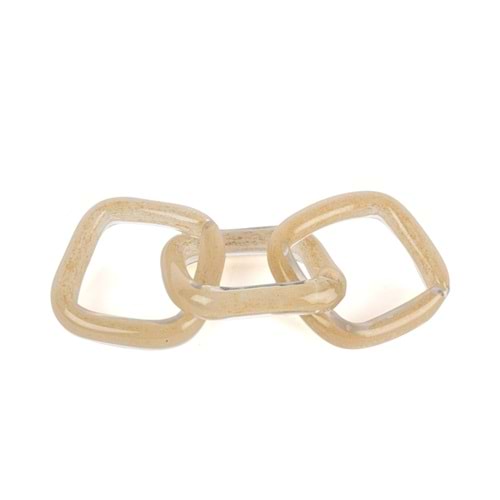 KREM CAM ZİNCİR 22x5 CM