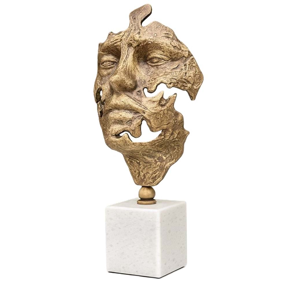 Yüz Heykel Mask Eskitme