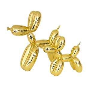 İthal 2 li Balon Köpek Gold