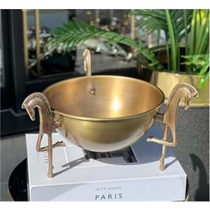 25 Cm Truva At Eskitme Kase