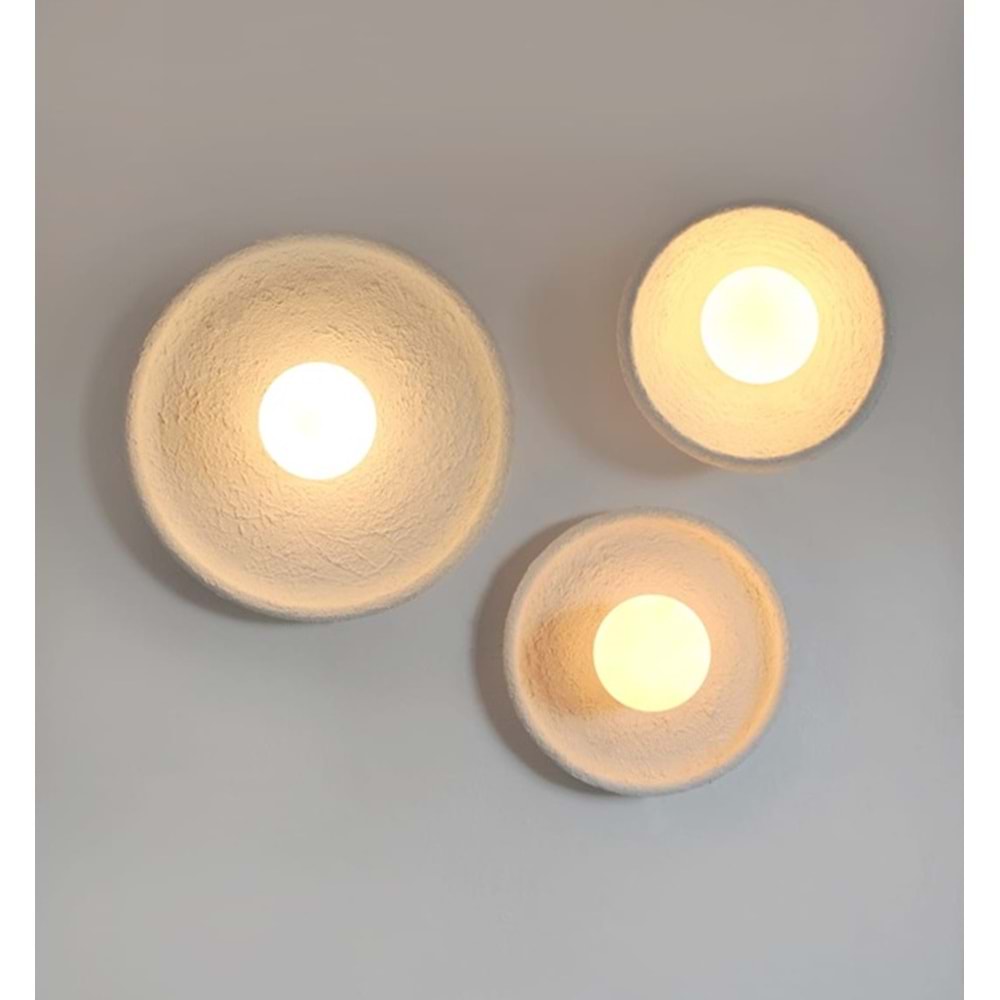 Duvar Apliği Bej 38 cm