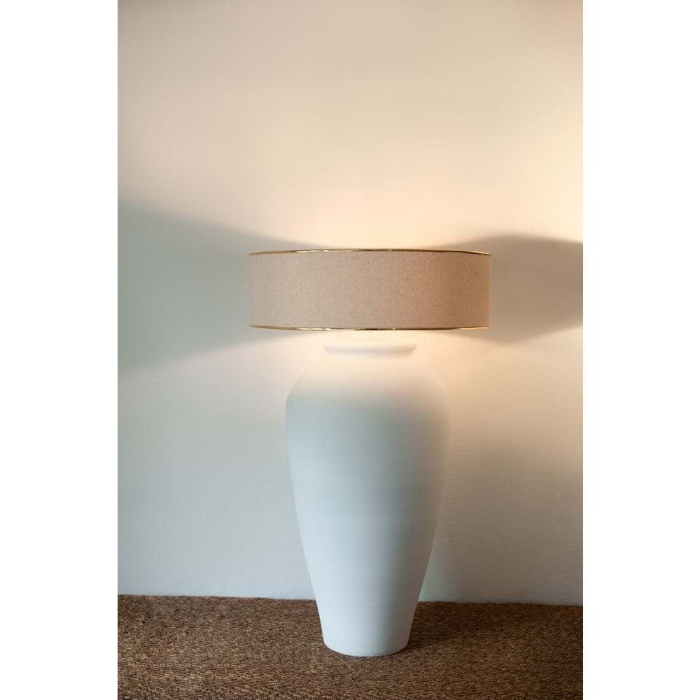 Bej Abajur 85 cm