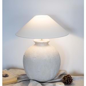 Tombik Bej Abajur 55/60 cm