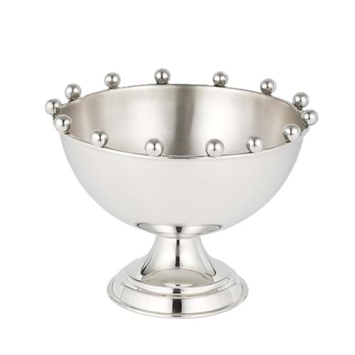 Toplu Lem Kase 25 Cm Gümüş