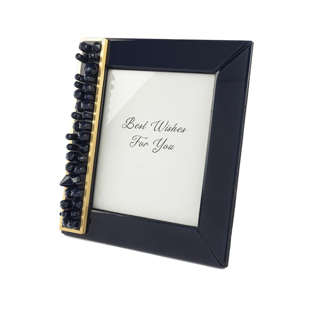 Polky Lacivert Cam Çerçeve 20x25 cm