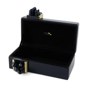 Polky Lacivert Cam Kutu 21x15x12 cm