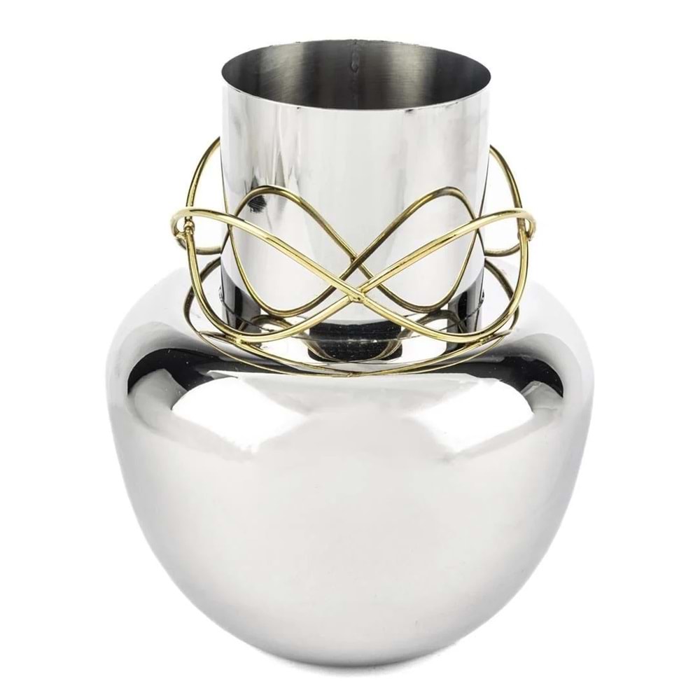 Gümüş Vazo 24x26 cm