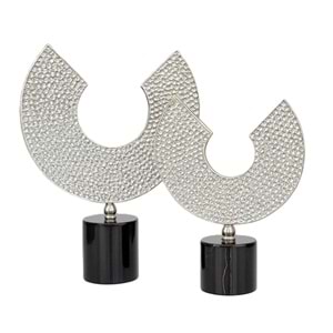 2 Li Yarım Ay Petek Disk Gümüş