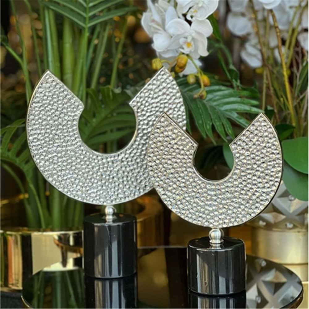 2 Li Yarım Ay Petek Disk Gümüş