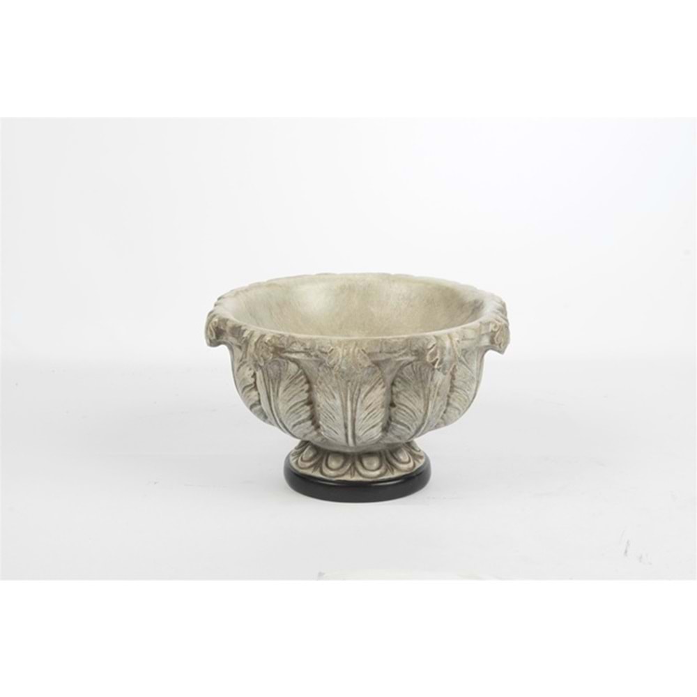 Gri ayaklı Dek Kase 24x15