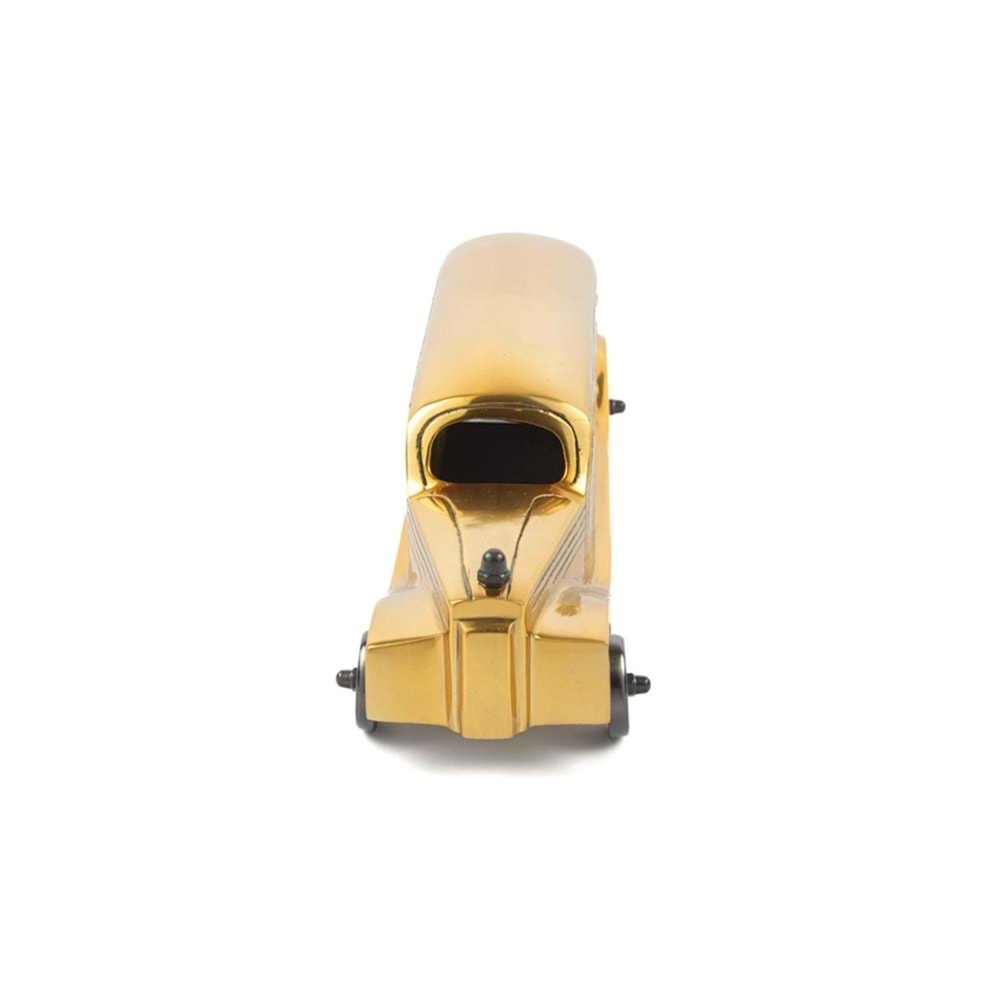 KLASİK GOLD AHŞAP DEKORATİF ARABA